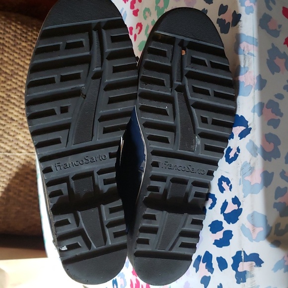 Franco Sarto carolynn tassel loafer ivy navy blue patent ...size 7 - Picture 8 of 9